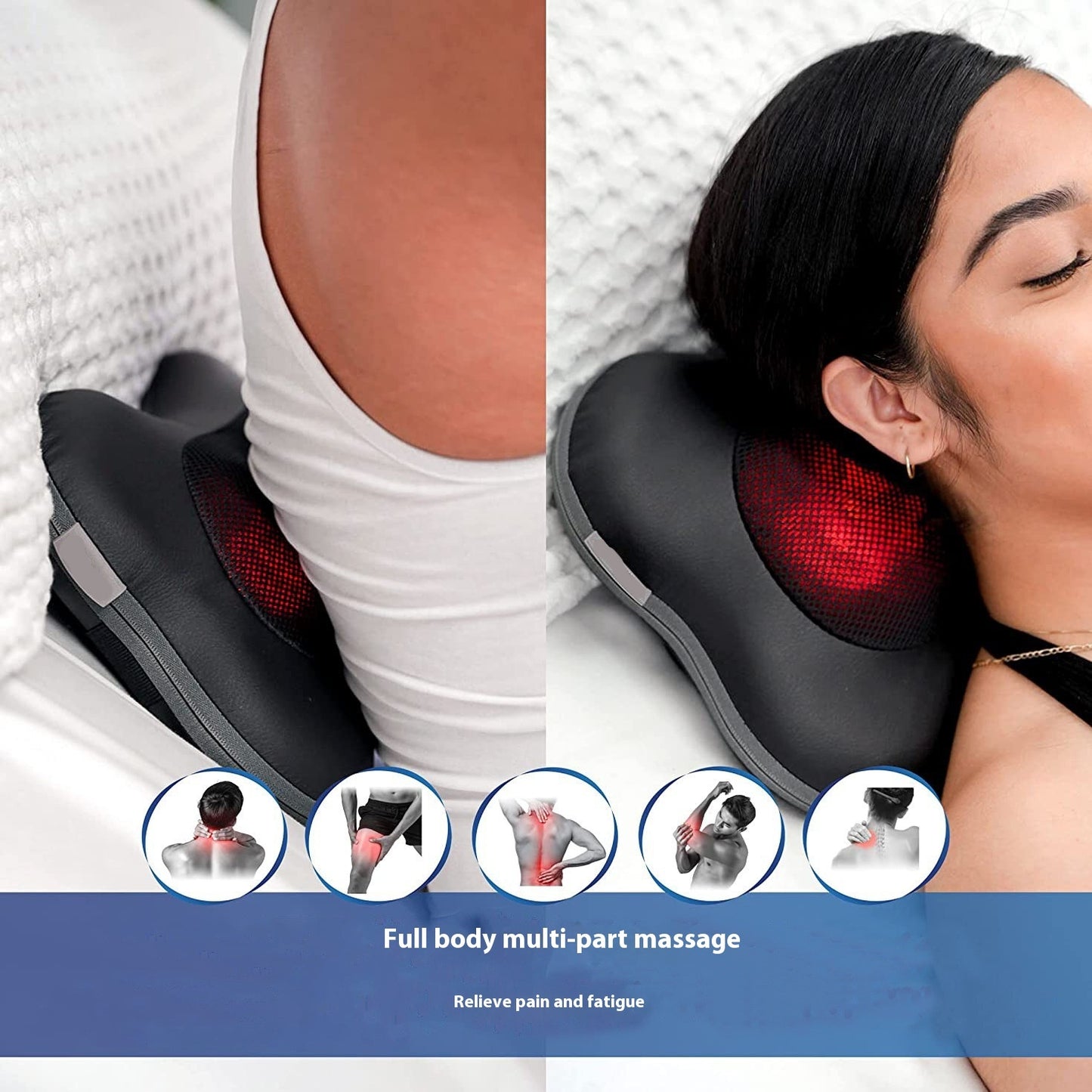 For Home And Car Multifunctional Massage Pillow